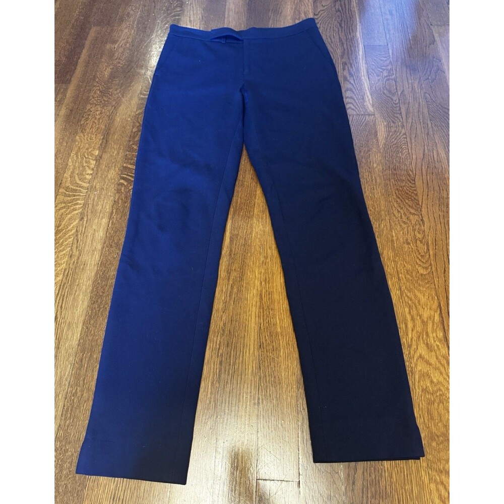 Polo Ralph Lauren Navy Blue Straight Leg Dress Pants Trousers Women's Size S